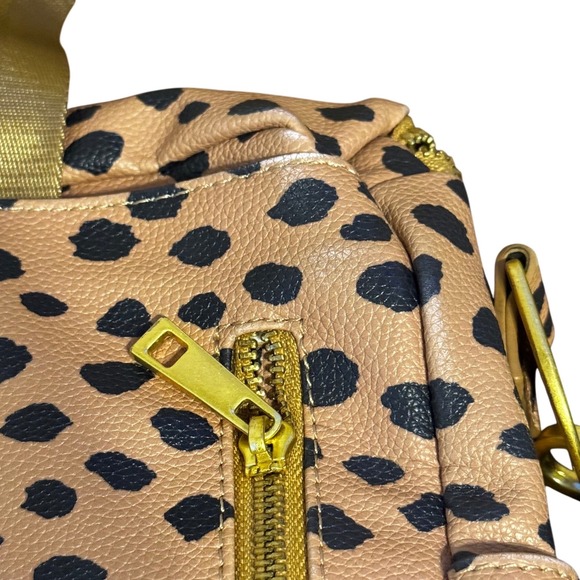 Fawn Design The Mini Spotted Convertible Backpack/Shoulder Diaper Bag EUC - Picture 14 of 16